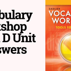 Unit 8 vocabulary workshop level d