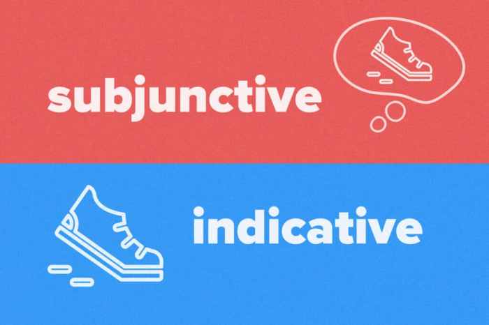 Indicative vs subjunctive sentence ppt powerpoint presentation example