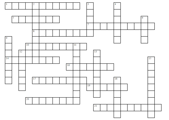 Frog dissection crossword answers key