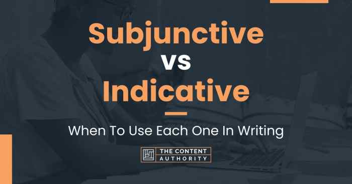 Indicative vs subjunctive ppt powerpoint presentation do