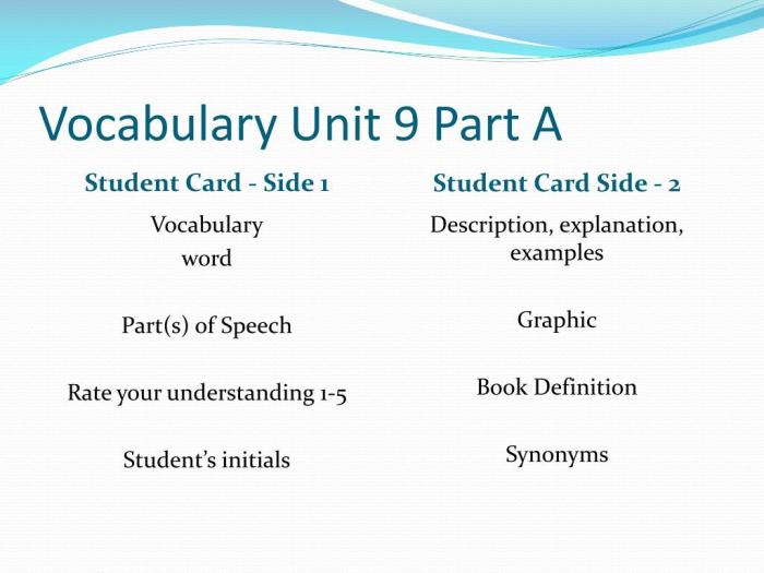 Unit 8 vocabulary workshop level d