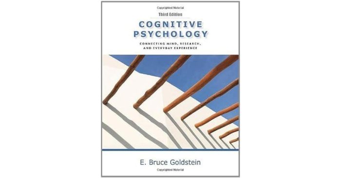 Cognitive psychology goldstein 5th edition