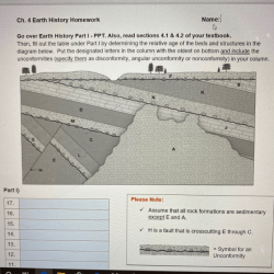 Section 12.1 discovering earth's history answer key